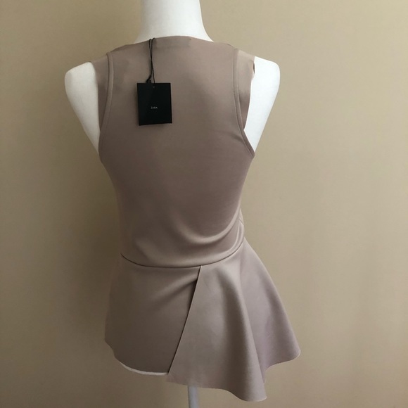 Zara NWT Stretch Material Blouse. - Picture 3 of 5
